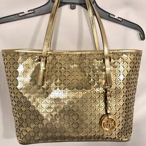 Michael Kors Metallic Gold Limited Edition Tote